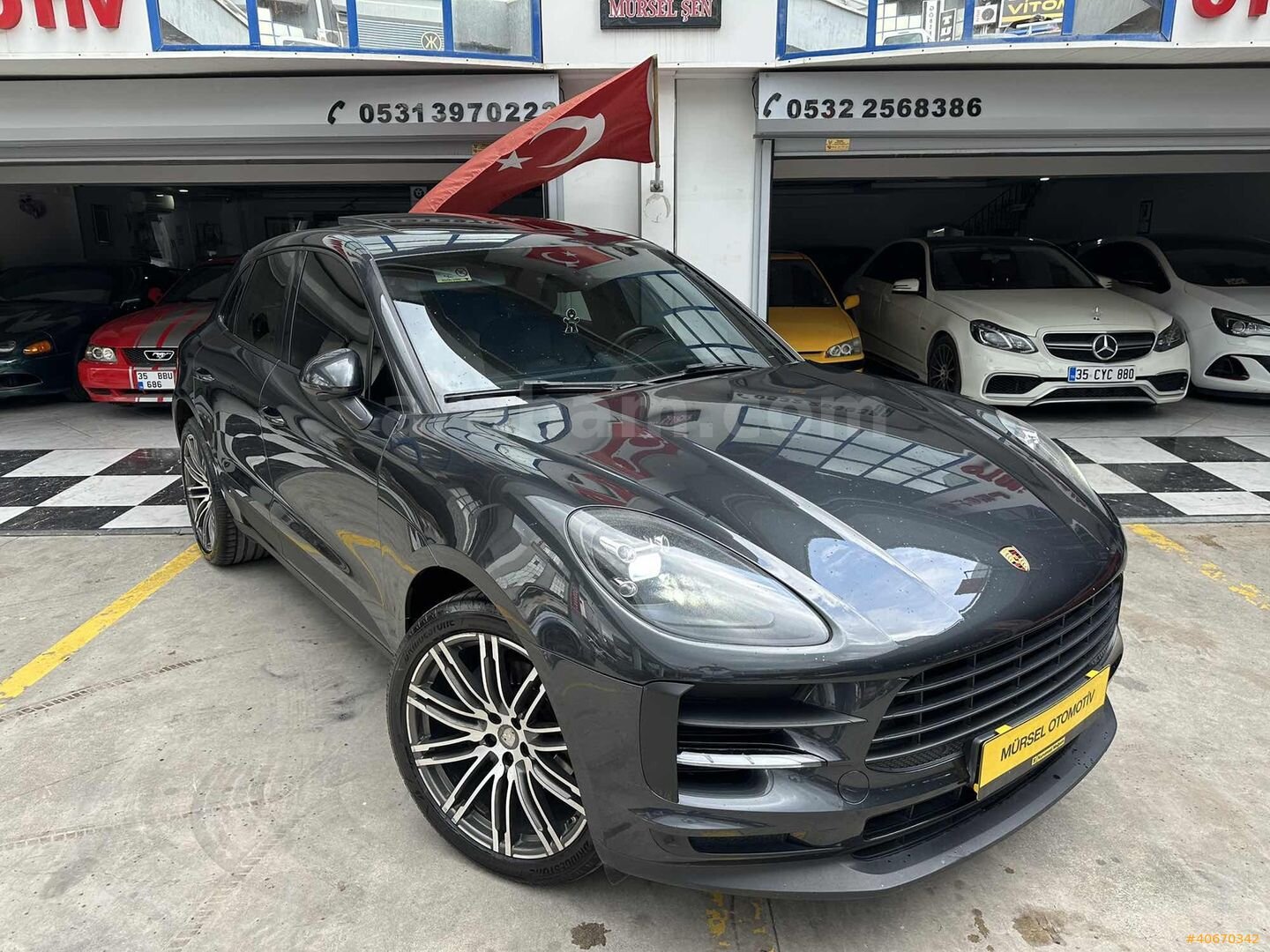 Galeriden Porsche Macan 2.0 2020 Model İzmir 92.000 km Gri 5