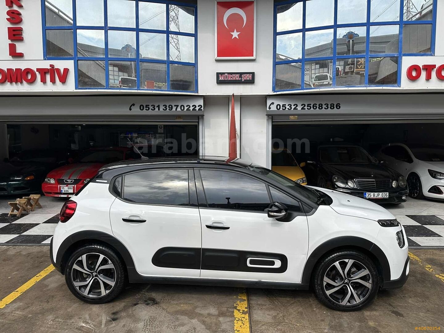 Galeriden Citroen C3 1.2 PureTech Shine 2023 Model İzmir 91.000 km Beyaz 2