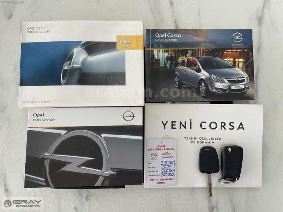 DEĞİŞENSİZ 2010 OPEL CORSA 1.3 CDTI ENJOY 111.YIL EN DOLUSU