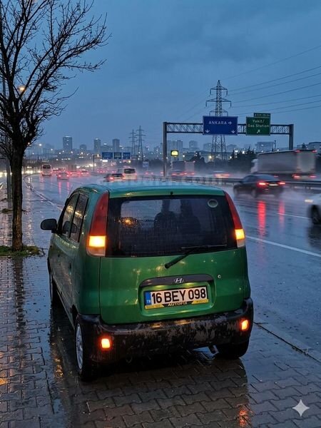 Sahibinden Hyundai Atos 1.0 GLS 1998 Model Yalova 375.000 km Yeşil
