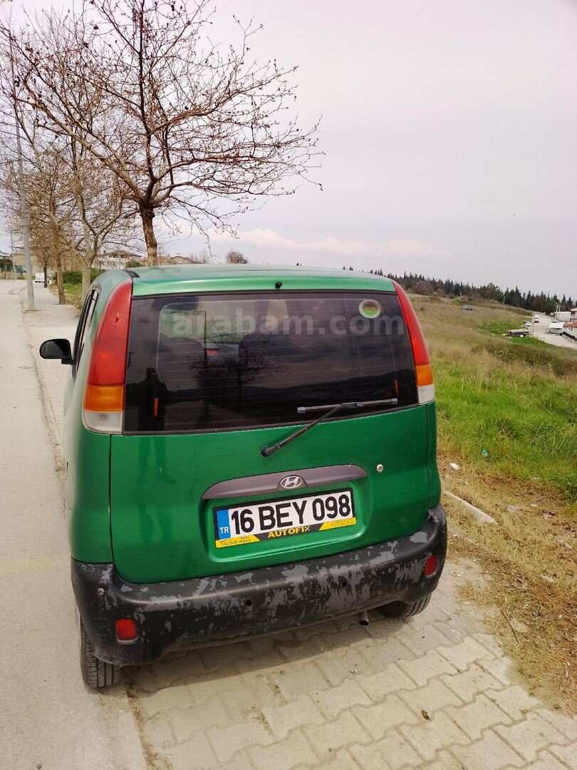 Sahibinden Hyundai Atos 1.0 GLS 1998 Model Yalova 375.000 km Yeşil 7