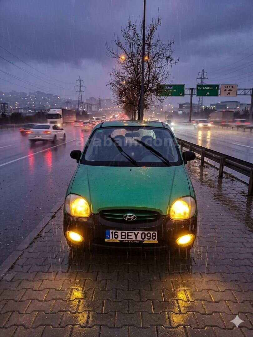 Sahibinden Hyundai Atos 1.0 GLS 1998 Model Yalova 375.000 km Yeşil 2