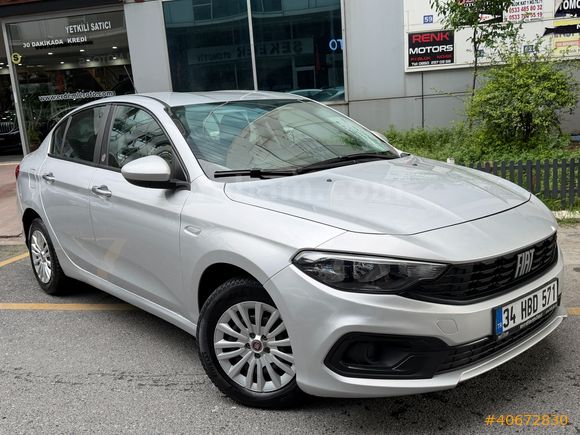ERDEMLER'DEN 2023 EGEA 1.6 MULTİJET EASY OTOMTİK SERVİS BAKIMLI