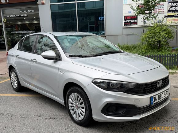 ERDEMLER'DEN 2023 EGEA 1.6 MULTİJET EASY OTOMTİK SERVİS BAKIMLI