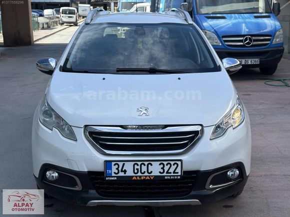 2014 MODEL PEUGEOT 2008 1.2 E-VTİ ACTİVE OTOMATİKVİTES 101 BİNDE