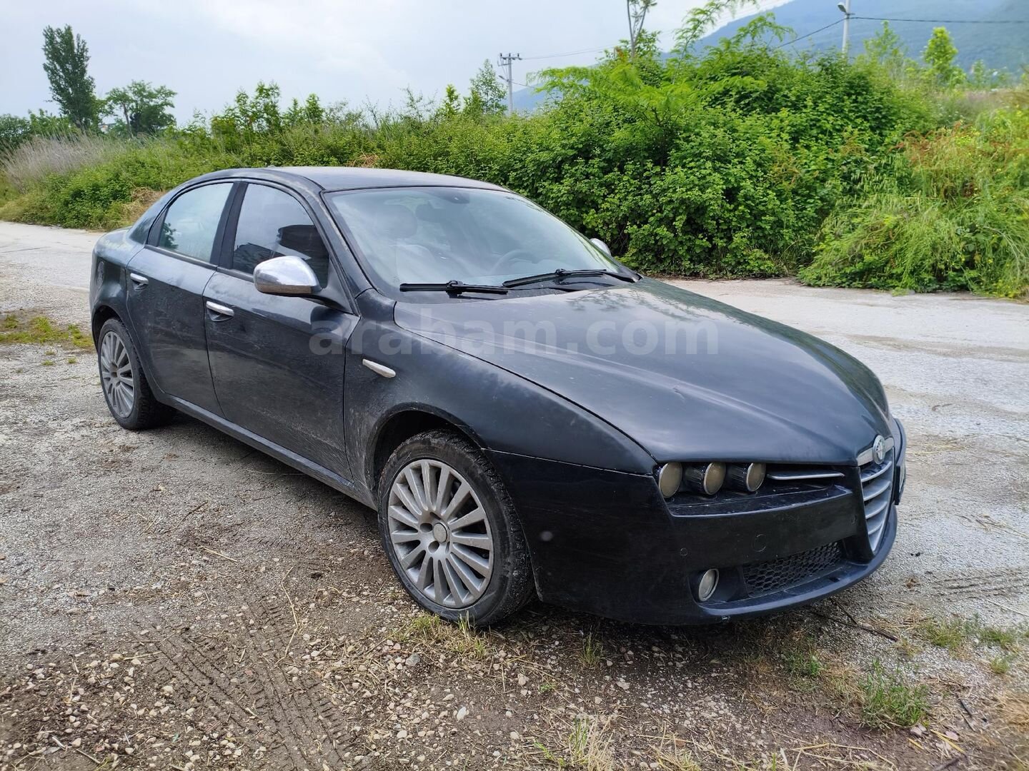 Sahibinden Alfa Romeo 159 1.9 JTD Distinctive 2007 Model Bursa 340.000 km Siyah 2