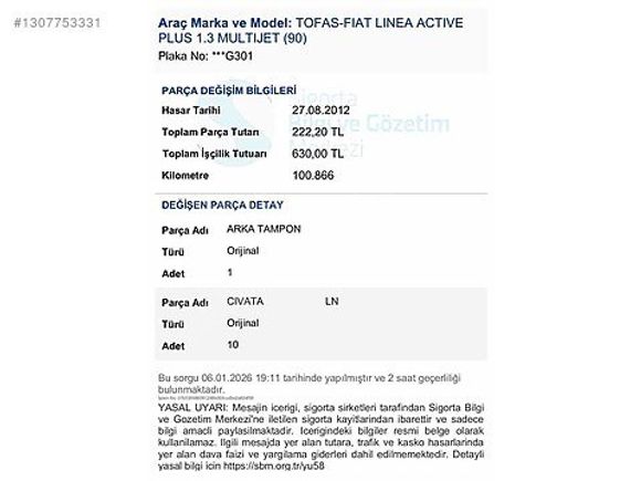DEĞİŞENSİZ 2011 LİNEA