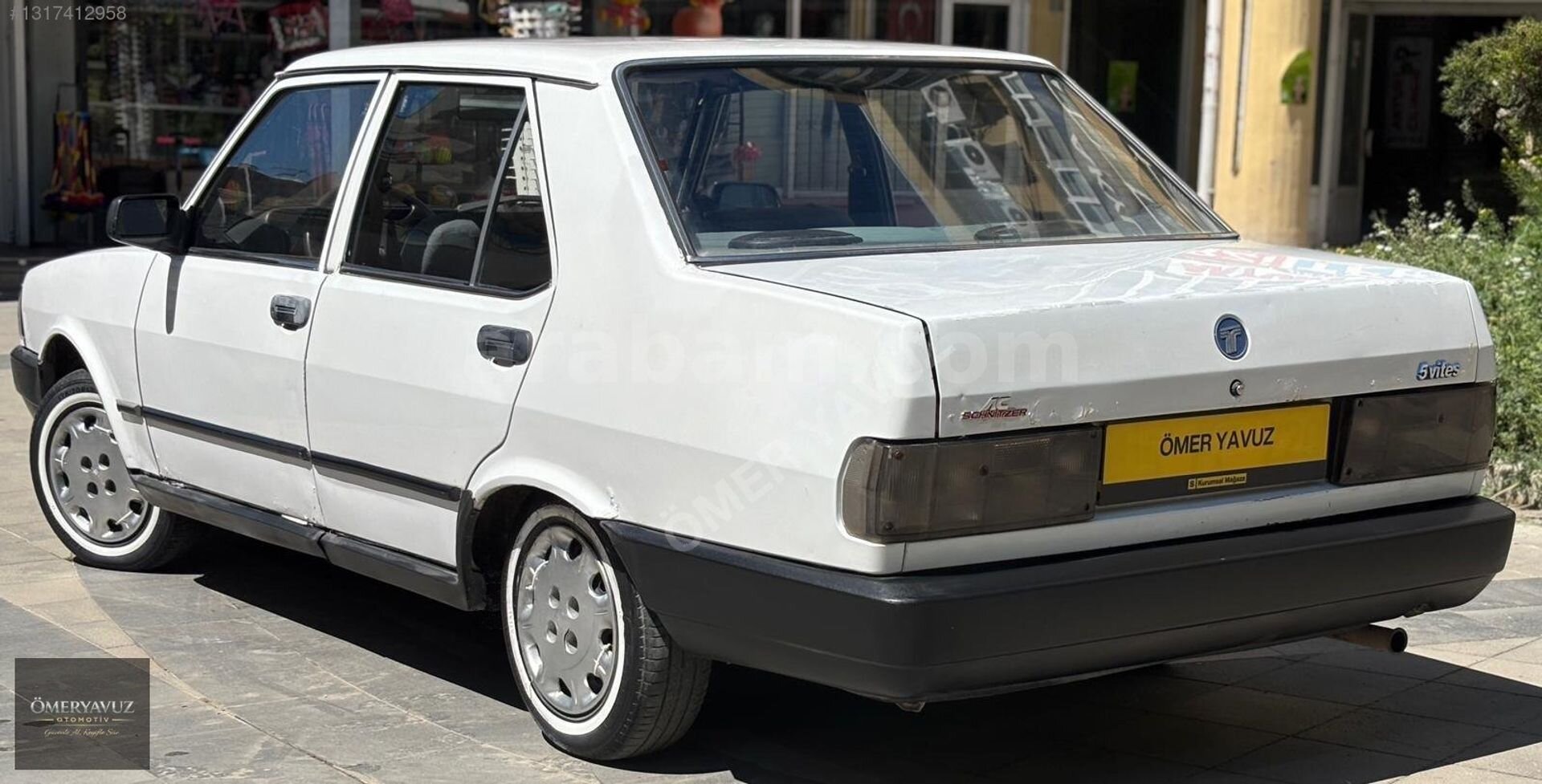 Galeriden Tofaş Şahin 1.6 1991 Model Ankara 250.000 km Beyaz 6