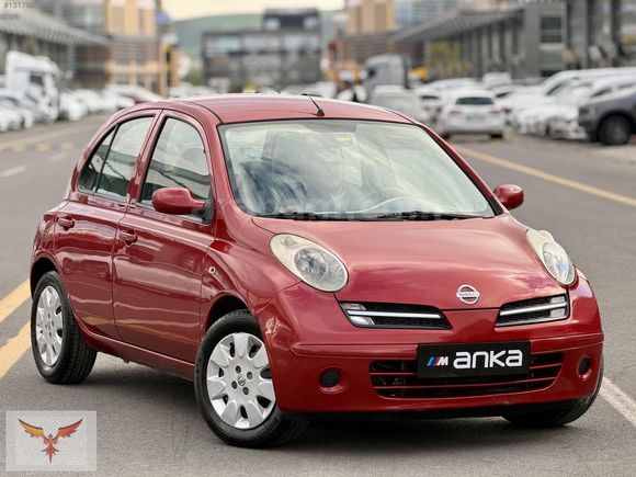 2006 MODEL MİCRA TAM OTOMATİK KIRMIZI İÇİ BEJ BAKIMLI MASRAFSIZ