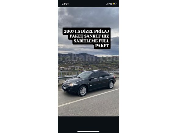 Sahibinden Renault Megane 1.5 dCi Privilege  2007 Model cam tavan full paket 