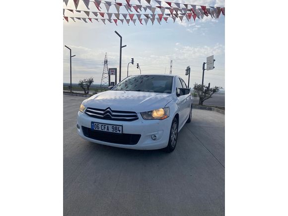 Sahibinden Citroen C-Elysée 1.6 HDi Confort 2012 Model  260.000 km Beyaz