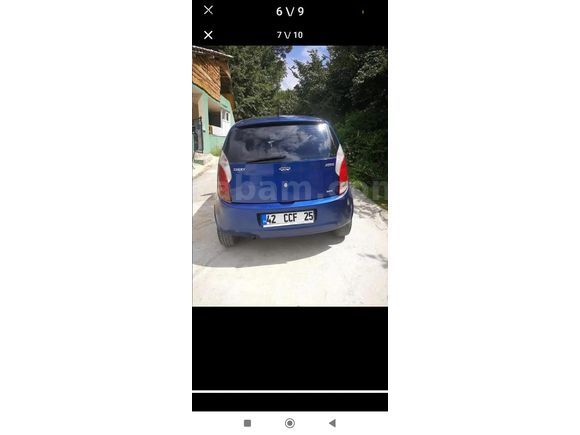 Sahibinden Chery Kimo 1.3 Lusso 2010 Model  218.000 km Mavi