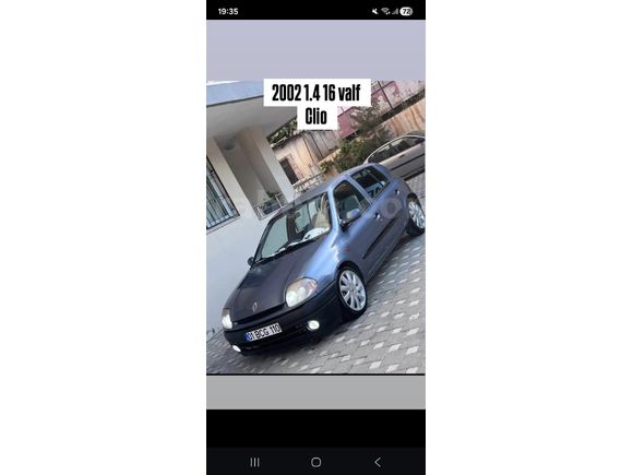 Sahibinden Renault Clio 1.4 RXT 2002 Model  369.000 km Mavi