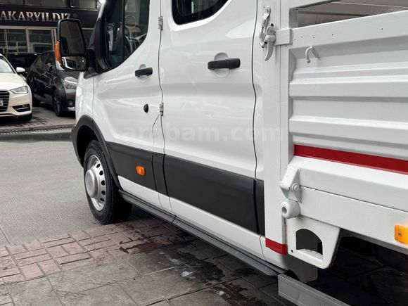 Ford Transit 350 ED Çift Kabin Çift TEKER İLK ELDEN BOYASIZ TRAMERSIZ 