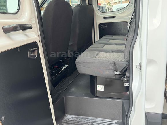 Ford Transit 350 ED Çift Kabin Çift TEKER İLK ELDEN BOYASIZ TRAMERSIZ 