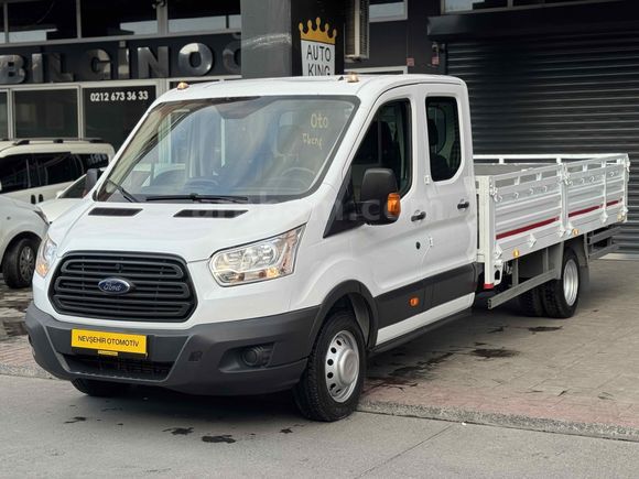 Ford Transit 350 ED Çift Kabin Çift TEKER İLK ELDEN BOYASIZ TRAMERSIZ 