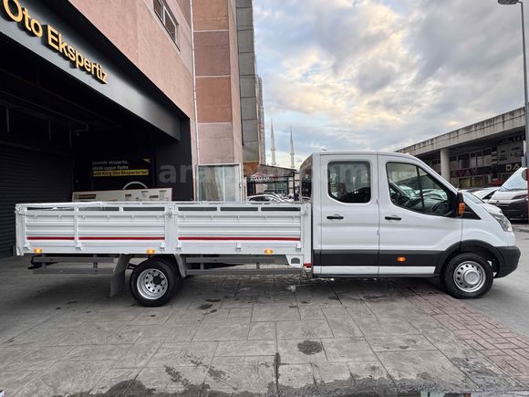 Ford Transit 350 ED Çift Kabin Çift TEKER İLK ELDEN BOYASIZ TRAMERSIZ 