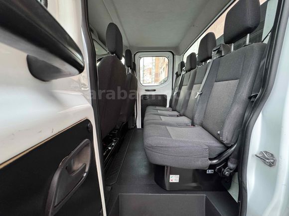 Ford Transit 350 ED Çift Kabin Çift TEKER İLK ELDEN BOYASIZ TRAMERSIZ 