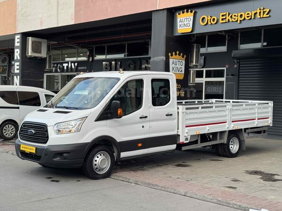 Ford Transit 350 ED Çift Kabin Çift TEKER İLK ELDEN BOYASIZ TRAMERSIZ 