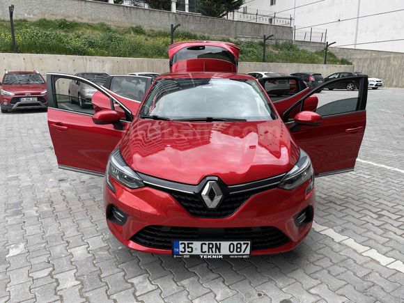 Sahibinden Renault Clio 1.0 TCe Icon  100 Bg 2020 Model Ankara 56000 km Alev Kırmızı