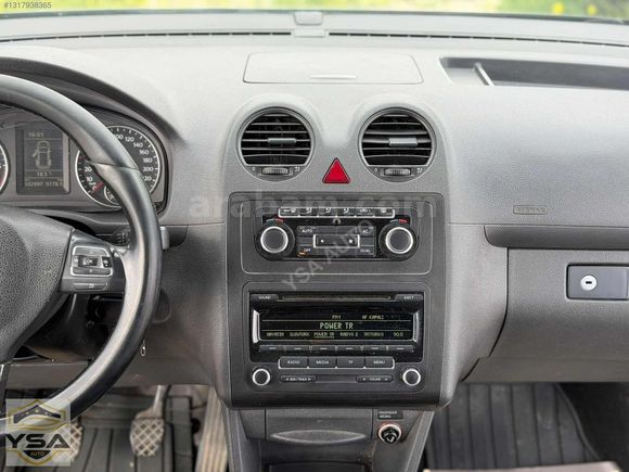 YSA AUTO'DAN VOLKSWAGEN CADDY 1.6TDI EMSALSİZ TEMİZLİKTE