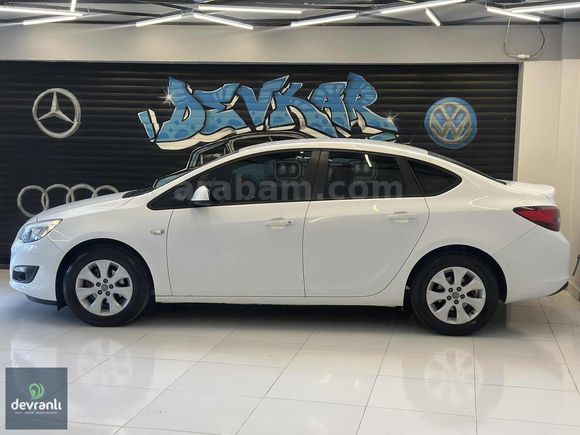 2017 OPEL ASTRA 1.6 EDİTİON PLUS BENZİN+LPG 99.ooo KM HATASIZ