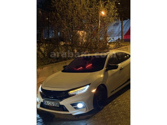 Sahibinden Honda Civic 1.6i VTEC Elegance 2021 Model  82.000 km Beyaz