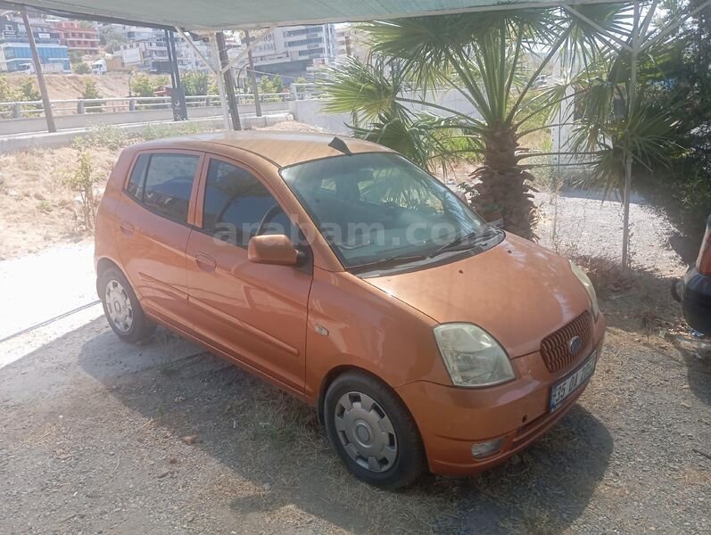 Galeriden Kia Picanto 1.1 EX 2005 Model İzmir 195.000 km Turuncu