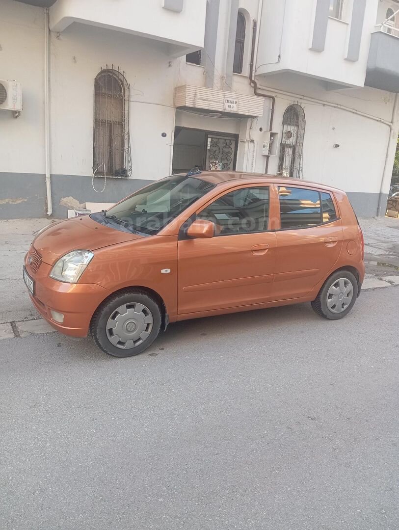 Galeriden Kia Picanto 1.1 EX 2005 Model İzmir 195.000 km Turuncu 7