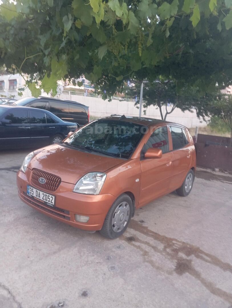 Galeriden Kia Picanto 1.1 EX 2005 Model İzmir 195.000 km Turuncu 2