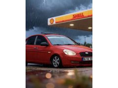 Sahibinden Hyundai Accent Era 1.6 Select 2009 Model  500.000 km Kırmızı