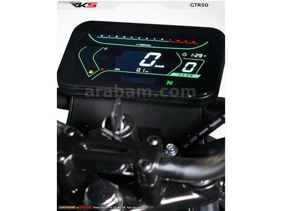 RKS GTR50 Nakit fiyatına 3 taksit hemen teslim