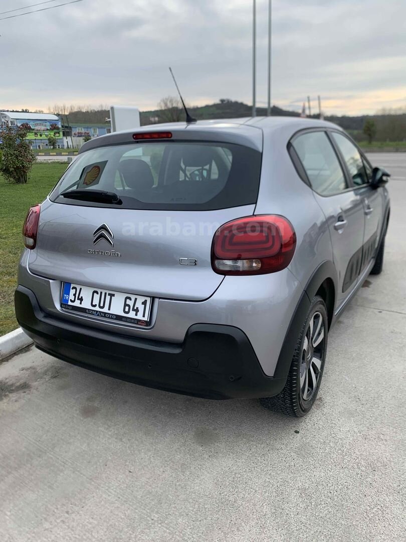 Sahibinden Citroen C3 1.2 PureTech Feel S Edition 2020 Model Bartın 95.000 km Gri 2