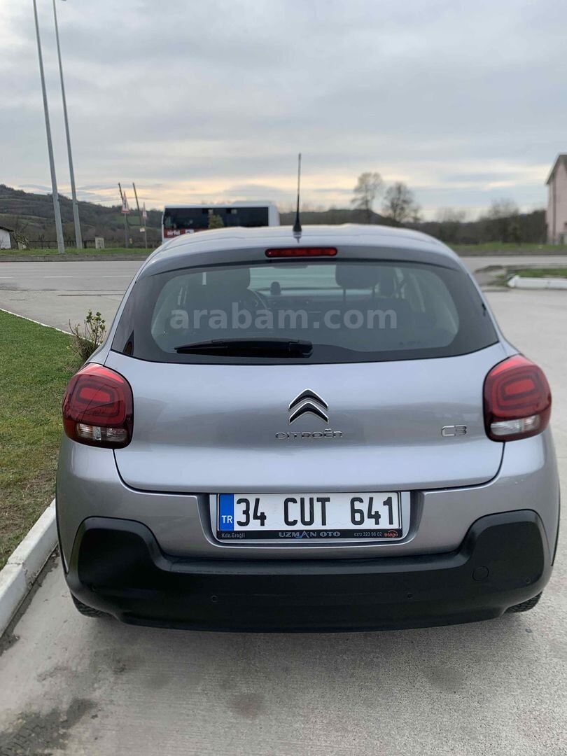 Sahibinden Citroen C3 1.2 PureTech Feel S Edition 2020 Model Bartın 95.000 km Gri 3