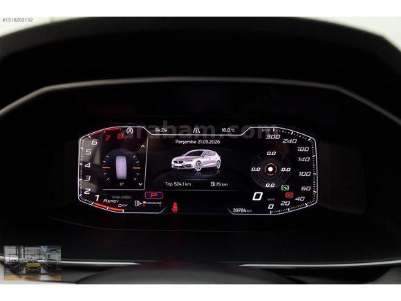 2023 39 BİNDE SEAT LEON 1.5 eTSI 150 HP FR CAMTAVANLI PPF KAPLI