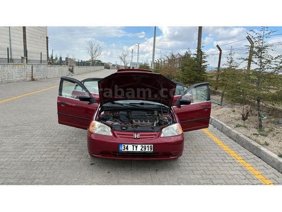 Honda Civic 2001 Model Otomatik Masrafsız