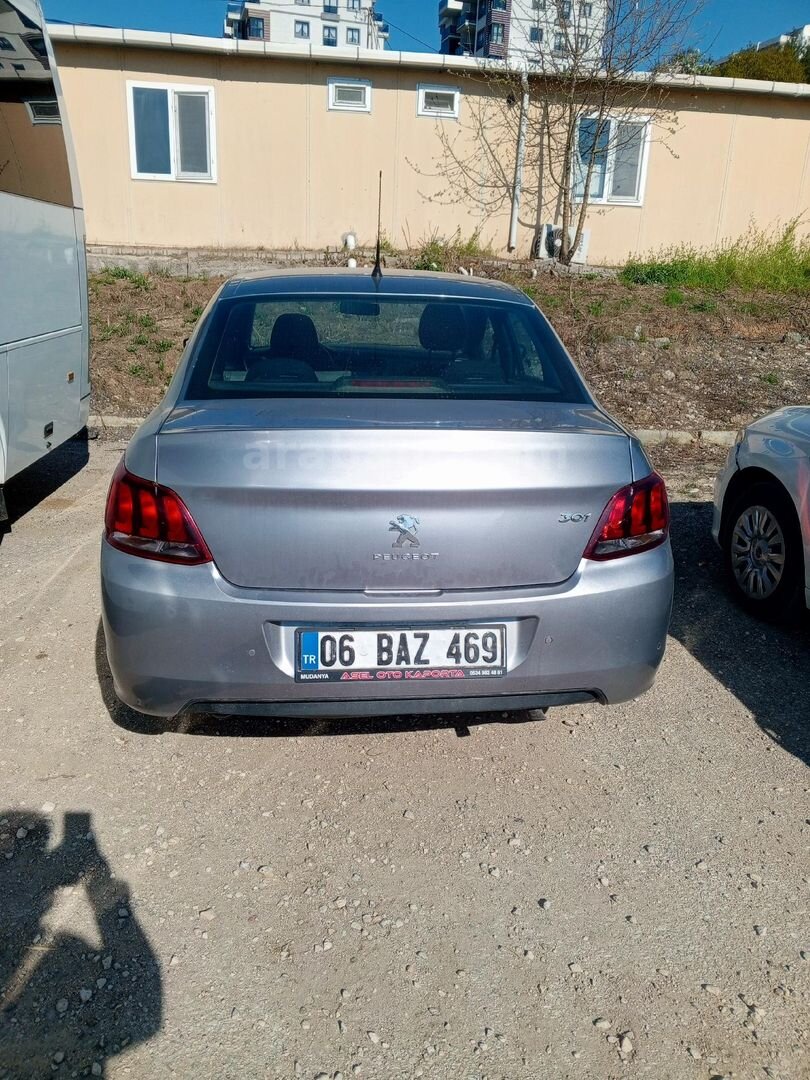 Sahibinden Peugeot 301 1.2 PureTech Active 2019 Model Bursa 287.000 km Gri (metalik) 1