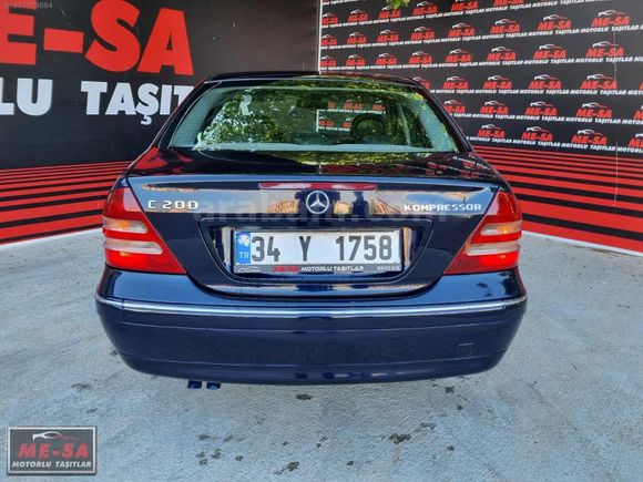 2000 MODEL MERCEDES C200 ELEGANCE OTOMATİK