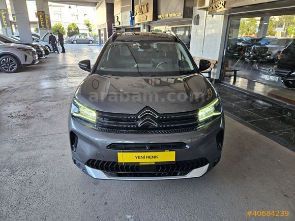 YENİ RENK OTOMOTİV 2025 CITROEN C5 AIRCROSS 19.000KM BOYASIZ ORJ