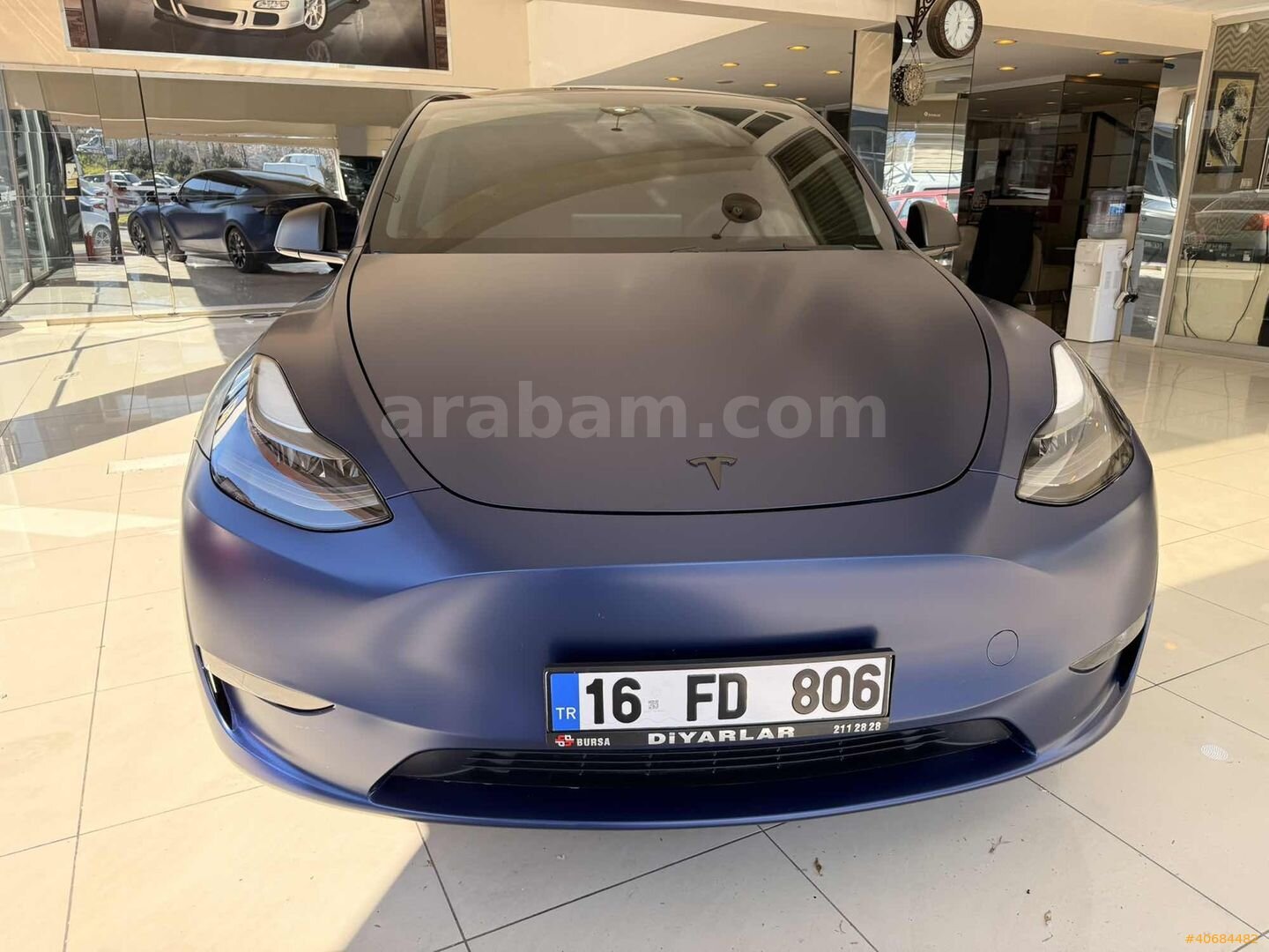 Galeriden Tesla Model Y Performance (Legacy) 2023 Model Bursa 53.000 km Lacivert 2