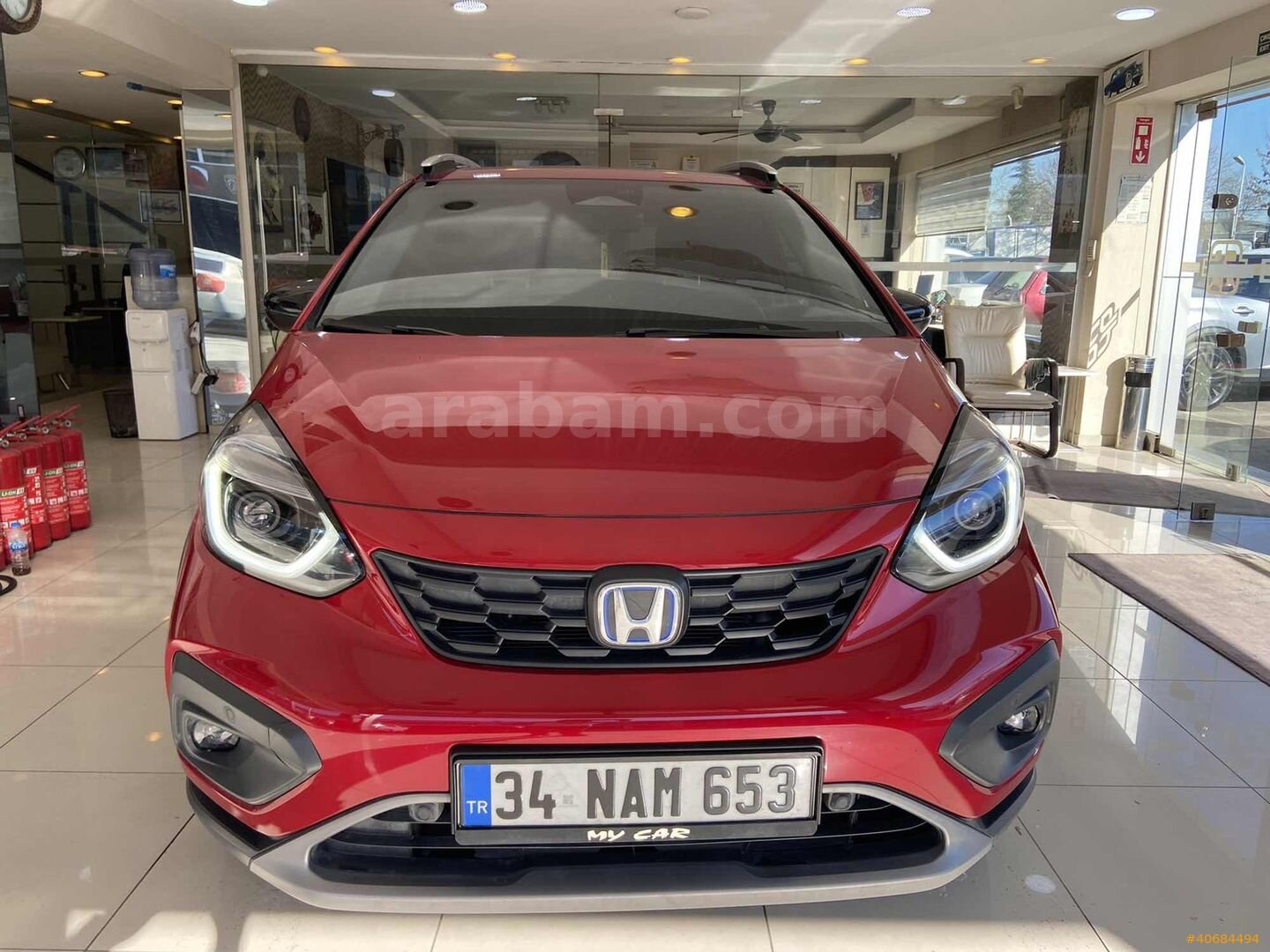 Galeriden Honda Jazz 1.5 HEV Crosstar 2025 Model Bursa 9.000 km Kırmızı 2