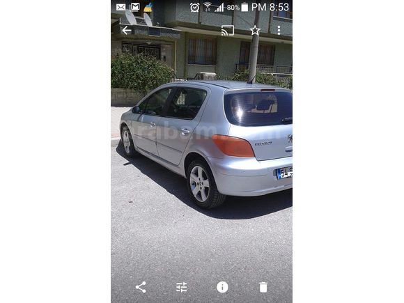 Sahibinden Peugeot 307 1.6 HDi XS 2004 Model 
