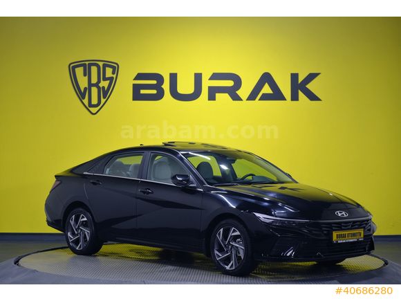 Burak'tn Boyasz 2024 Çıkşlı Elantra 1.6 Elite Sunroof DeriKoltuk