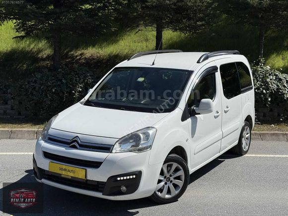 DEMİR AUTO'DAN 2017 CİTROEN BERLİNGO SELCTİON FULL KARTA 12 TKST