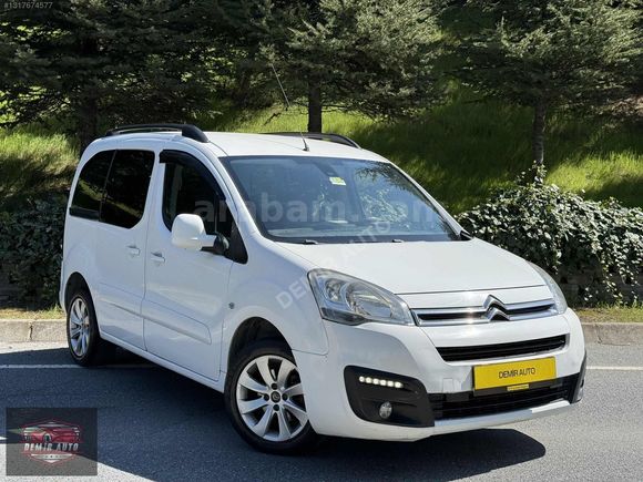 DEMİR AUTO'DAN 2017 CİTROEN BERLİNGO SELCTİON FULL KARTA 12 TKST