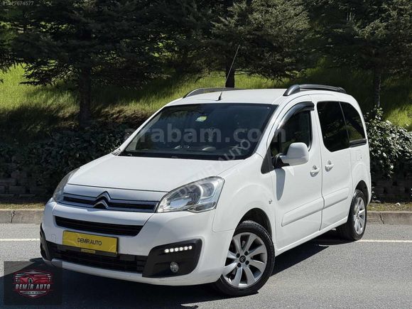 DEMİR AUTO'DAN 2017 CİTROEN BERLİNGO SELCTİON FULL KARTA 12 TKST