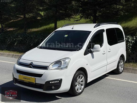 DEMİR AUTO'DAN 2017 CİTROEN BERLİNGO SELCTİON FULL KARTA 12 TKST