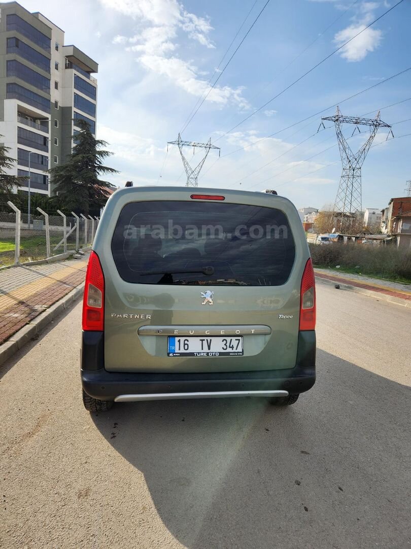 Sahibinden Peugeot Partner 1.6 HDI Outdoor 2011 Model Bursa 230.000 km Yeşil 5