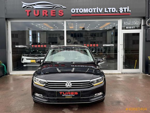 530.000 PEŞİN KALANI 36 AY/TURES OTOMOTİVDEN 2018 PASSAT HİGLİNE