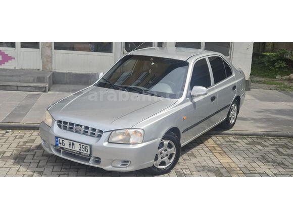 Hasar Kayıtsız Şase Direk Ok  Hyundai Accent 1.5 1.5i KLİMALİ 2002 Model Kayseri